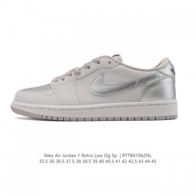 Company Grade Nike Air Jordan 1 Low AJ1, the 2026 new low-top retro-style casua