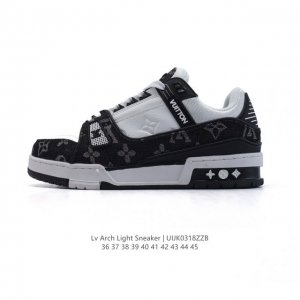 150 Louis Vuitton Lv 3D Logo Lv Louis Vuitton Trainer Sneaker Low 36-45 Uijk0318