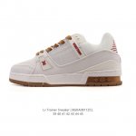 Louis Vuitton LV Louis Vuitton sneakers, fashionable sneakers, trendy thick-sole