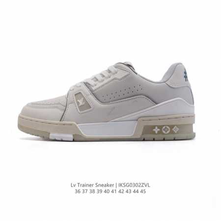 180 Louis Vuitton Lv 3D Logo Lv Louis Vuitton Trainer Sneaker Low 36-45 Iksg0302 - Click Image to Close