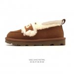 Ugg low-top snow boots, fashionable and comfortable women's shoes with a playful