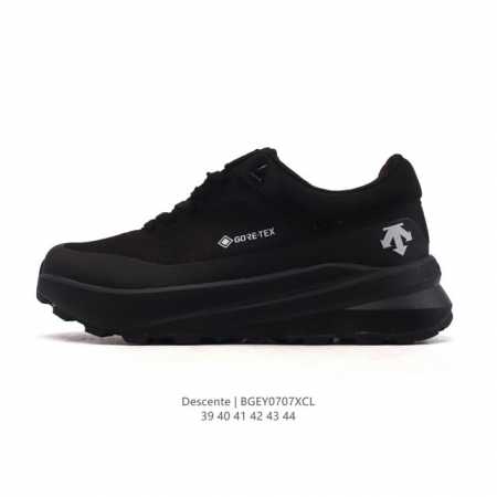 Company-level Descente men's Chron retro fabric sports casual shoes, comfortabl - Click Image to Close