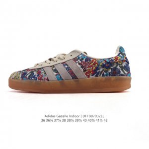 Adidas Originals Gazelle Indoor Retro Clover Anti-slip Transparent Rubber Sneak