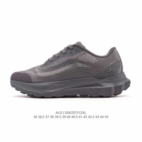 New, corporate-grade Alo Yoga Recovery Mode white sneakers. Comfortable, minimal