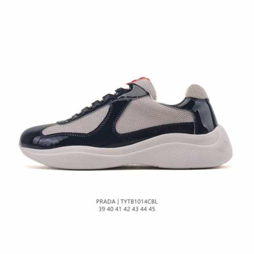 Company Grade Prada Series / Prada Men's Platform Height-Increasing Sports Runni