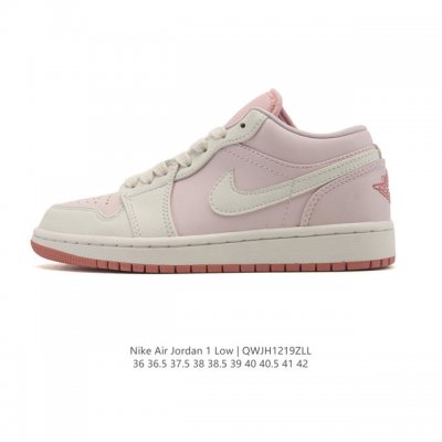 Nike Air Jordan 1 Low AJ1, the 2026 new deconstructed lace-up low-top retro-sty