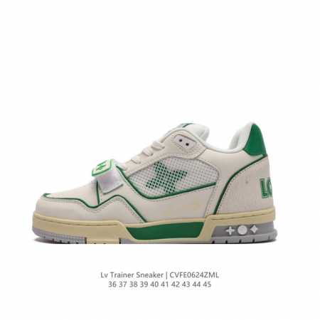 Louis Vuitton LV 3D Logo LV Louis vuitton Trainer Sneaker Low 36-45 CVFE0624ZML - Click Image to Close