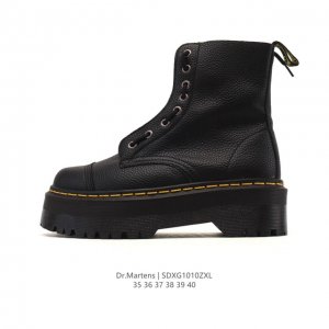 Company-grade DR Martens Dr. Martin business leather shoes, lychee pattern high-