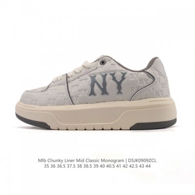 Mlb Chunky Liner Mid, a popular item from the senior shoe series, features light