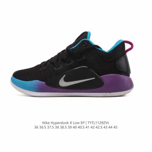 Nike Nk Hyperdunk X Low Ep Low-top Men's and Women's Basketball Shoes, Dual Air