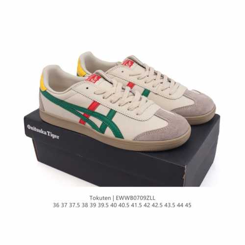 ASICS Tokuten Men's and Women's Retro Running Shoes Street Fashion Shoes Low-top