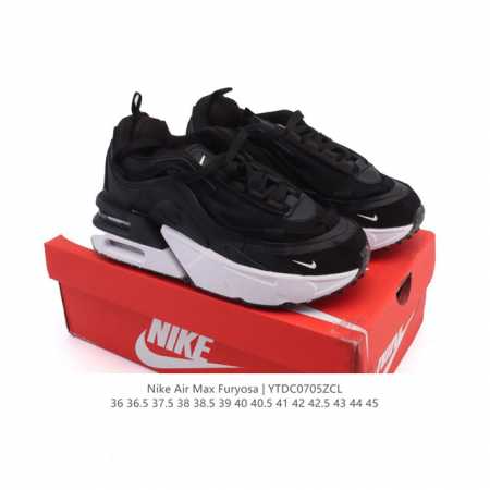Nike Air Max Furyosa Men's and Women's Sneakers Air Cushion Thick-soled Height- - Click Image to Close