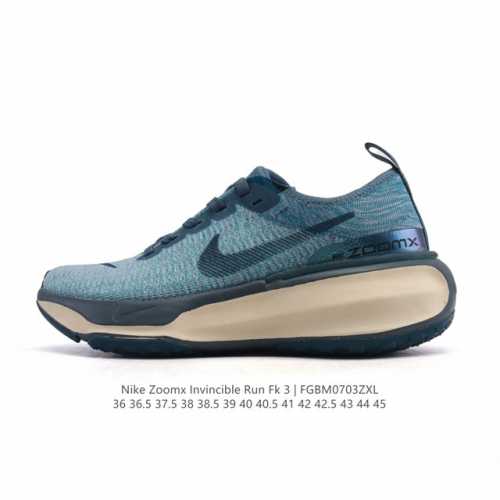 Nike Zoomx Invincible Run Fk 3 functional style sports shoes thick sole height-