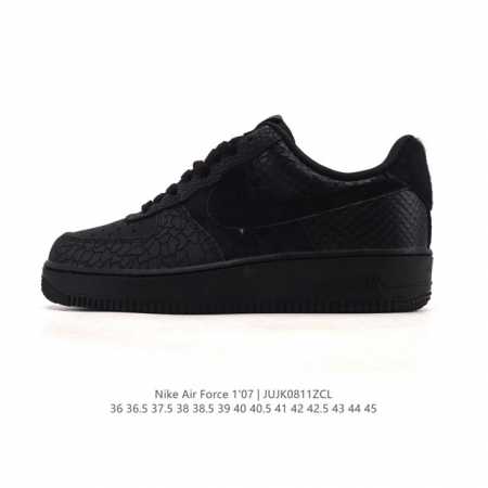 Nike Air Force 1 '07 Low Air Force One white cushioned sneakers, a versatile, l - Click Image to Close