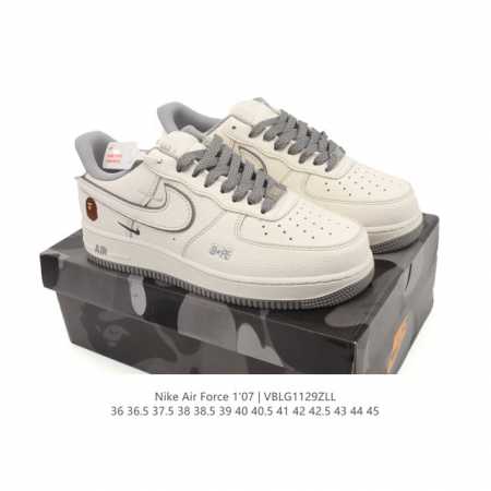 Special Offer Nike Air Force 1 '07 Low. Low-top, versatile, platform, height-in - Click Image to Close
