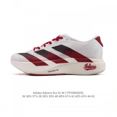 Adidas Adizero Evo Sl Sporty, Comfortable, Non-Slip, and Wear-Resistant Low-Top