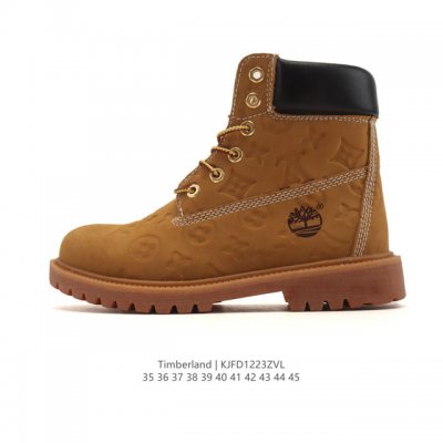 Timberland High-Top Martin Boots, Casual Sports Style, Versatile Sneakers, Mid-