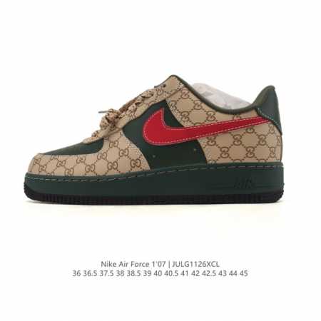 Company-grade Nike Air Force 1 '07 Low, 2025 new Gucci collaboration platform s - Click Image to Close