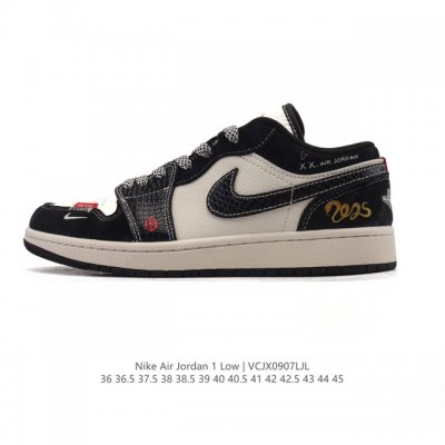 Special Offer: Nike Air Jordan 1 Low Aj1, a retro, casual basketball shoe. This