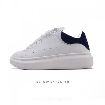 alexandermcqueen Mcq White Sports Shoes With Thick Soles, Height-Enhancing An
