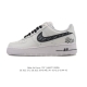 Company-grade Nike Air Force 1 '07 Low platform sneakers, made with original la