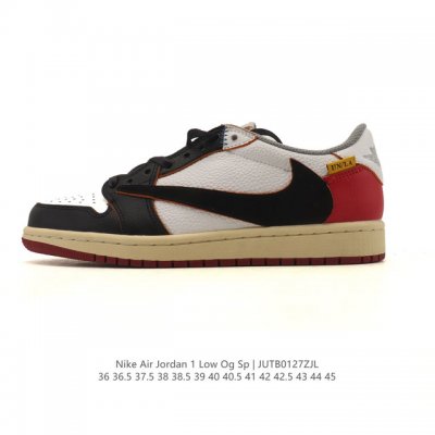 Company-grade Nike Air Jordan 1 Low Og Sp Military Blue AJ1 (Reverse Swoosh) 20