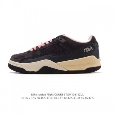 Nike Jordan Flight Court, a stylish, casual, non-slip, and durable low-top sneak