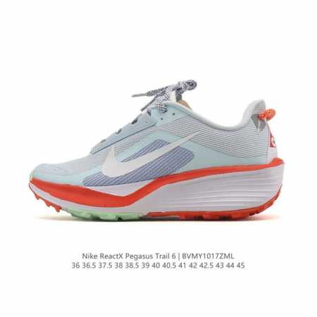 Company Grade Nike Reactx Pegasustrail 6 Men's Trail Running Shoes, Summer New A - Click Image to Close