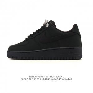 Company-grade Nike Air Force 1 '07 Low, 2025 new style, thick-soled, height-inc