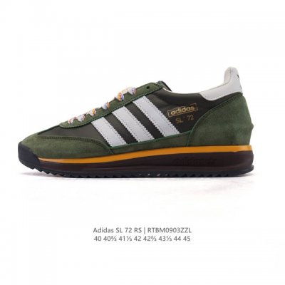Adidas SL 72 Shoes Classic Retro Thin-soled Sneakers T-toe Shoes Trefoil Retro C