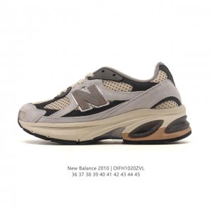 New Balance 2010 Made in England Distressed Sneakers, Solid Color Fleece Sneaker