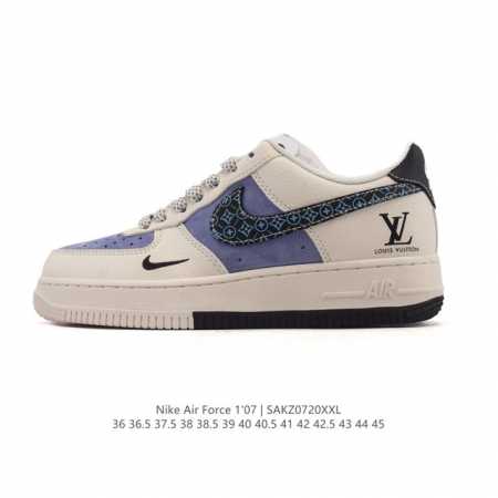 a company-grade Nike Air Force 1 '07 Low white sneaker from Louis Vuitton. This - Click Image to Close
