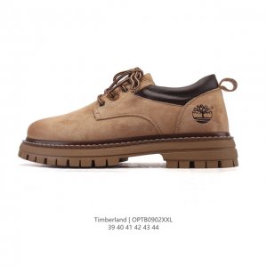 Corporate-grade Timberland low-top Martin boots, a classic, durable boot in yel
