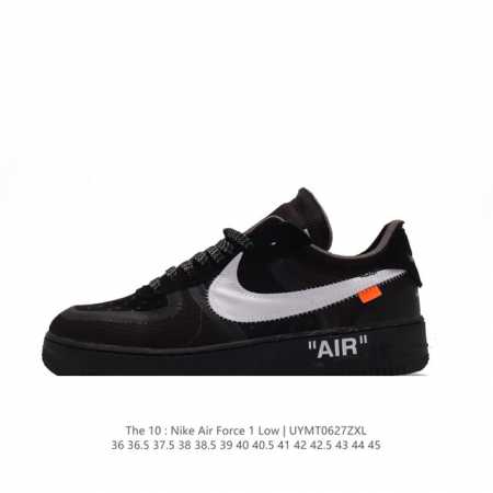 Nike OFF-WHITE x Air Force 1 OW AIR AO4606 36 36.5 37.5 38 38.5 39 40 40.5 41 4 - Click Image to Close