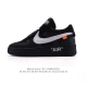 Company-level Off-White X Nk Air Force 1 "Mca" Air Force One low-top thick-sole