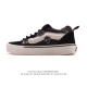 Vans Knu-Skool Vr3 Lx loafers with leather uppers. Camp Julian series low-top r