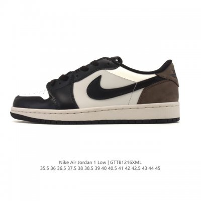 Factory Grade Nike Air Jordan 1 Low AJ1, a low-top retro-style casual basketbal