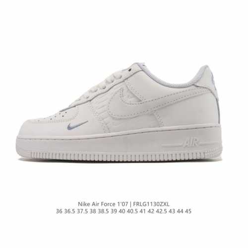 Nike Air Force 1 '07 Low, a low-top, versatile, platform, height-increasing cas