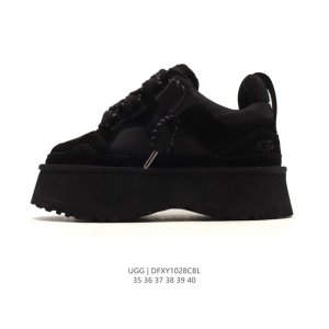 Company-grade Ugg snow boots, low-top short boots, thick-soled, height-increasin