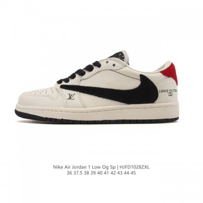 Authentic Nike Air Jordan 1 Low Og Sp Military Blue AJ1 (Reverse Swoosh) 2025 Ne