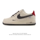 Factory Grade Nike Air Force 1 '07 Low, White Sneakers, Thick Sole, Height Incr