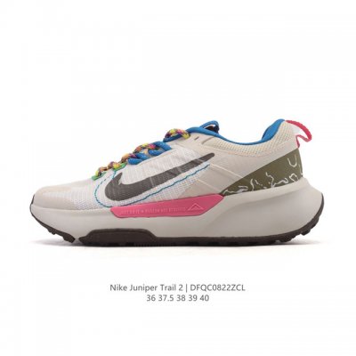 Nike Juniper Trail 2 Trail Running Shoes, Retro Training Shoes, Cushioned Lightw