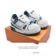 210 Louis Vuitton Lv 3D Logo Lv Louis Vuitton Trainer Sneaker Low 36-45 Q