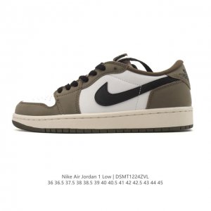 Nike Air Jordan 1 Low AJ1, a low-top retro-style casual basketball shoe. Inspir