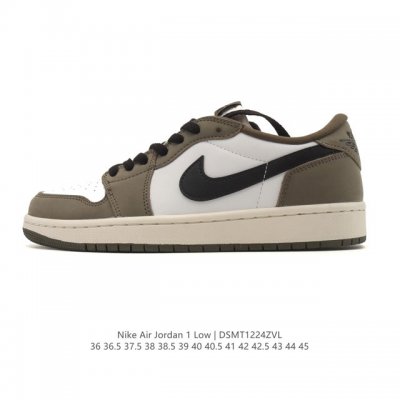 Nike Air Jordan 1 Low AJ1, a low-top retro-style casual basketball shoe. Inspir