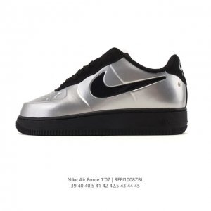 Company-grade Nike Air Force 1 Posite Max Qs, low-top, thick-soled, height-incre