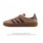 Adidas Originals Gazelle Indoor Retro Clover Anti-slip Transparent Rubber Sneak