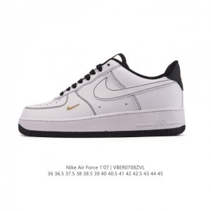 Genuine Nike Air Force 1 '07 Low Air Force One white shoes with air cushion, lo