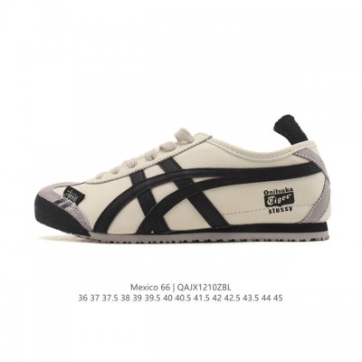 Onitsuka Tiger Mexico 66 Slip-On Unisex Leather Casual Sneakers 1183A360 Onitsuk