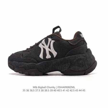Corporate-level MLB Bigball Chunky New York Yankees thick-soled height-enhancin - Click Image to Close